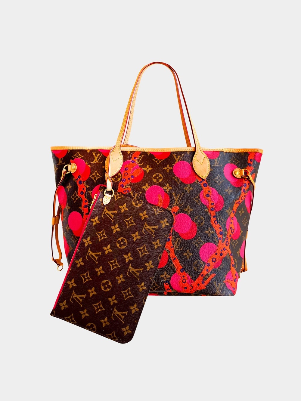 LV lmtd edition ramages neverfull pouch - Picture 2 of 10